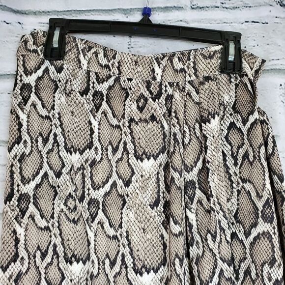 AFRM snakeskin print wrap skirt midi - Picture 8 of 8